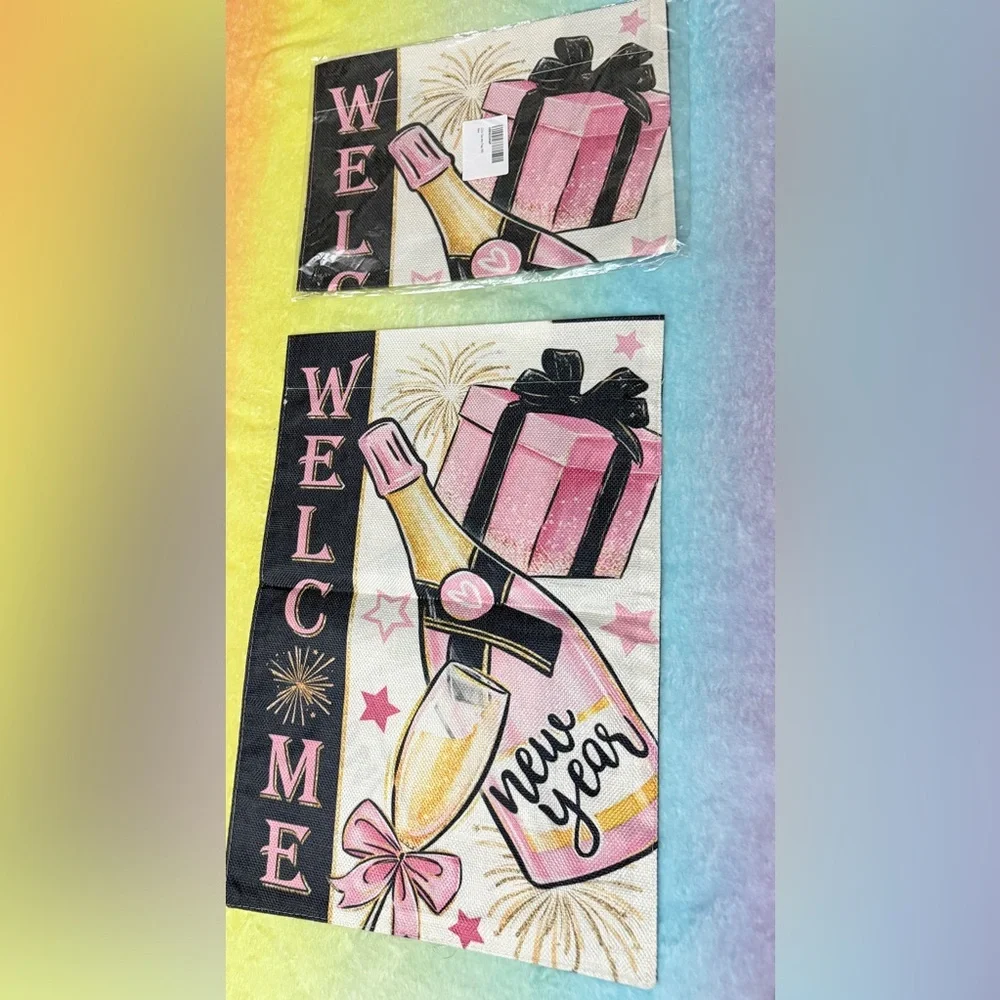 New Year Party Supplies Set - Multicolor